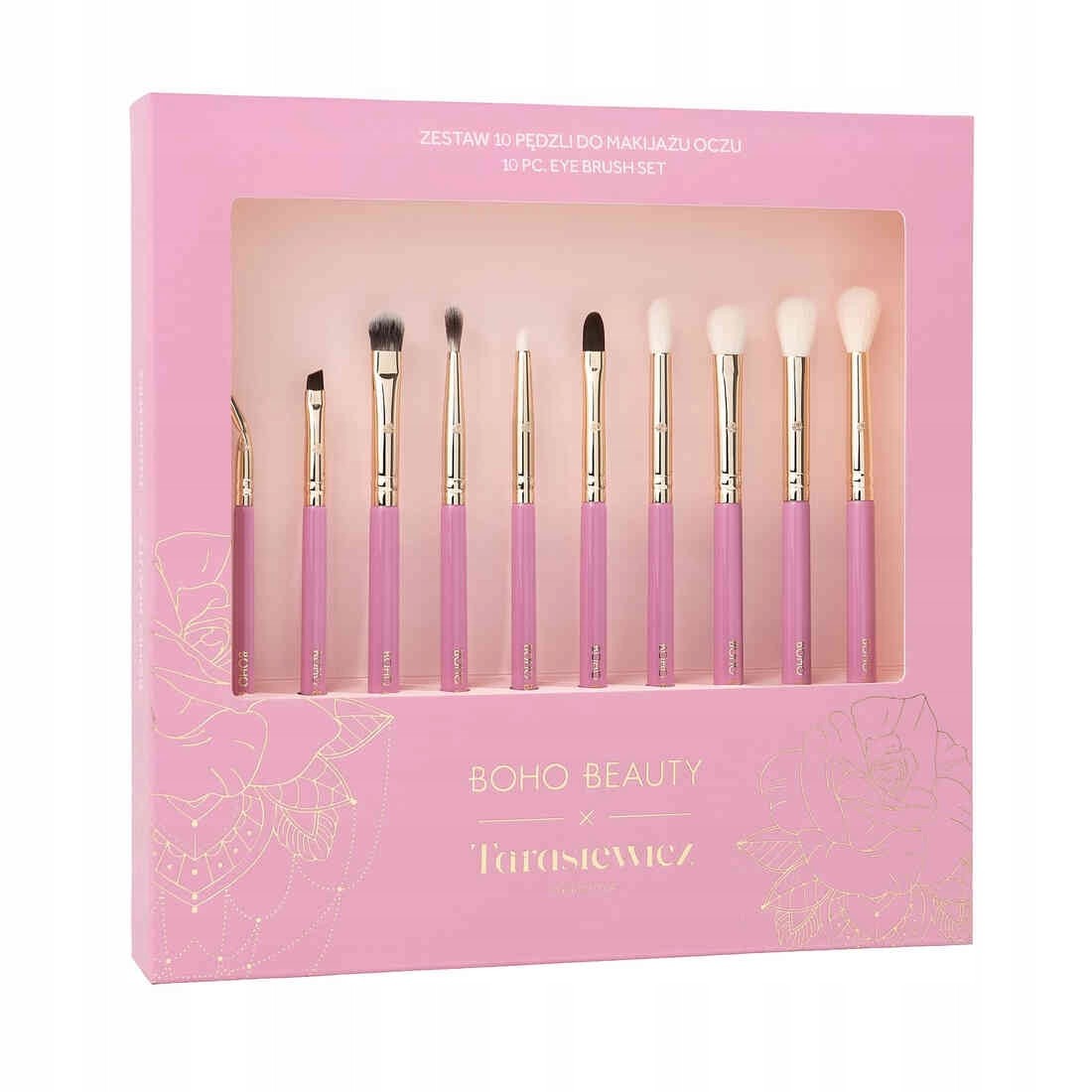 Boho Beauty Set štětců na make-up 10 ks — Make-up doplňky