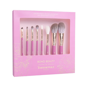 Boho Beauty Set štětců na obličejový make-up 8 ks — Make-up doplňky