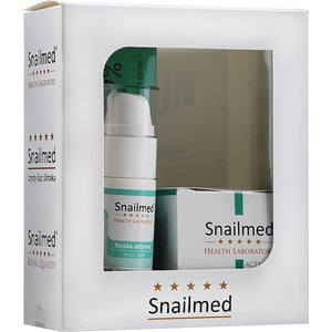Snailmed Set anti acne N. 2 (f/maschera/20ml + acne/cr/60ml + f/maschera/30ml) — Cofanetto anti acne