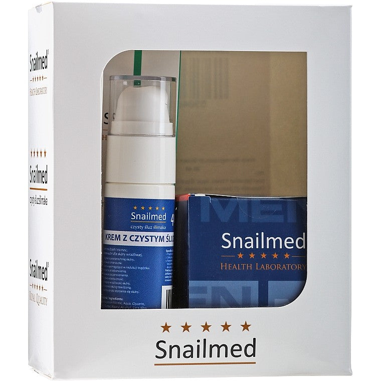 Snailmed Kit uomo №7 — Cofanetto skincare uomo