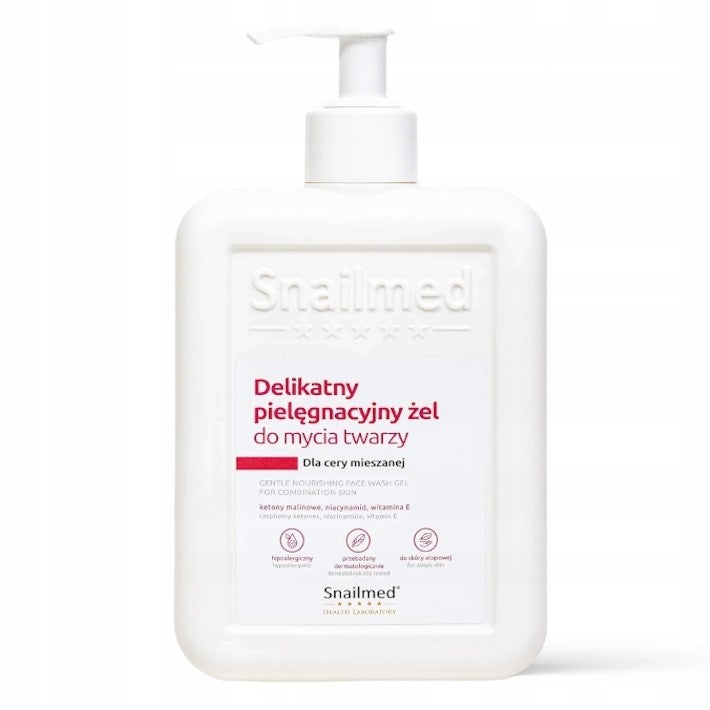 Snailmed Dermocosmetic Gel detergente viso per pelle mista 300 ml