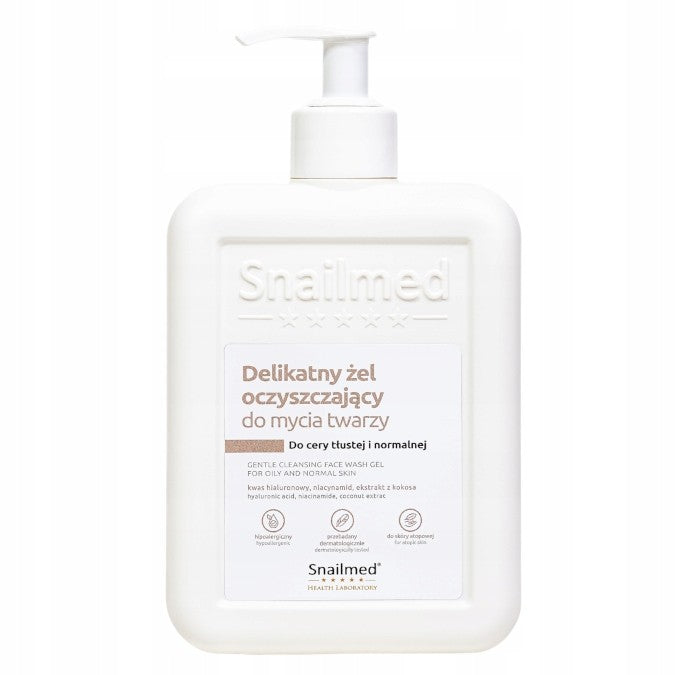 Snailmed Dermocosmetic Gentle Gel detergente viso delicato 300 ml