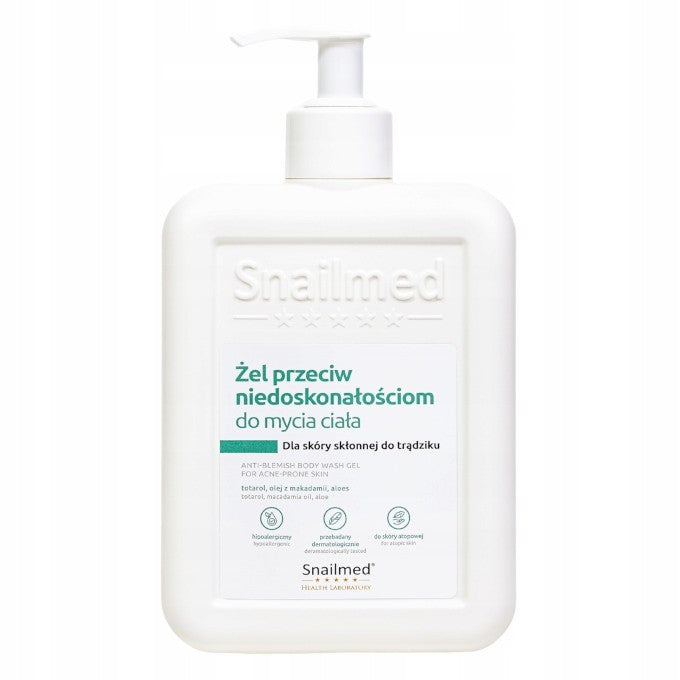Snailmed Dermocosmetic Gel Doccia per pelli inclini all&