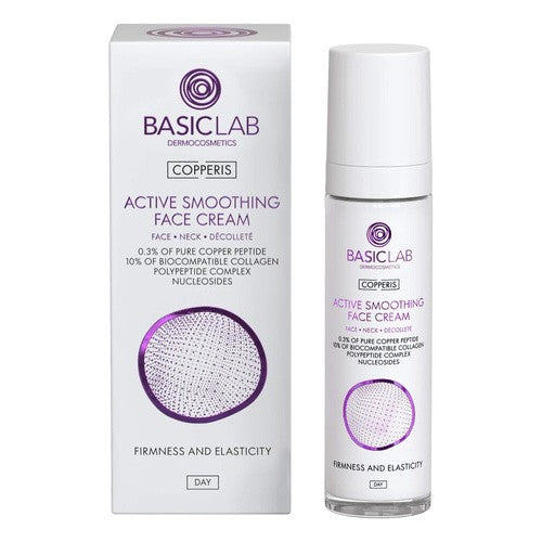 BasicLab Dermocosmetics Copperis Krem Dzienny Wygładzający 50 ml — Krem do Twarzy