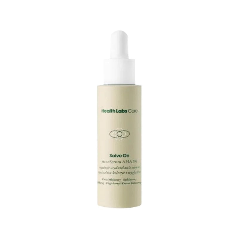 Health Labs Care Solve On AcneSerum AHA 5% 30 ml — Ansiktsserum