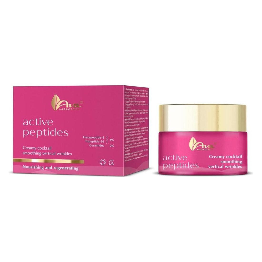Ava Laboratorium Active Peptides Creamy Cocktail Levigante Rughe Verticali 50 ml — Cremă antirid pentru față