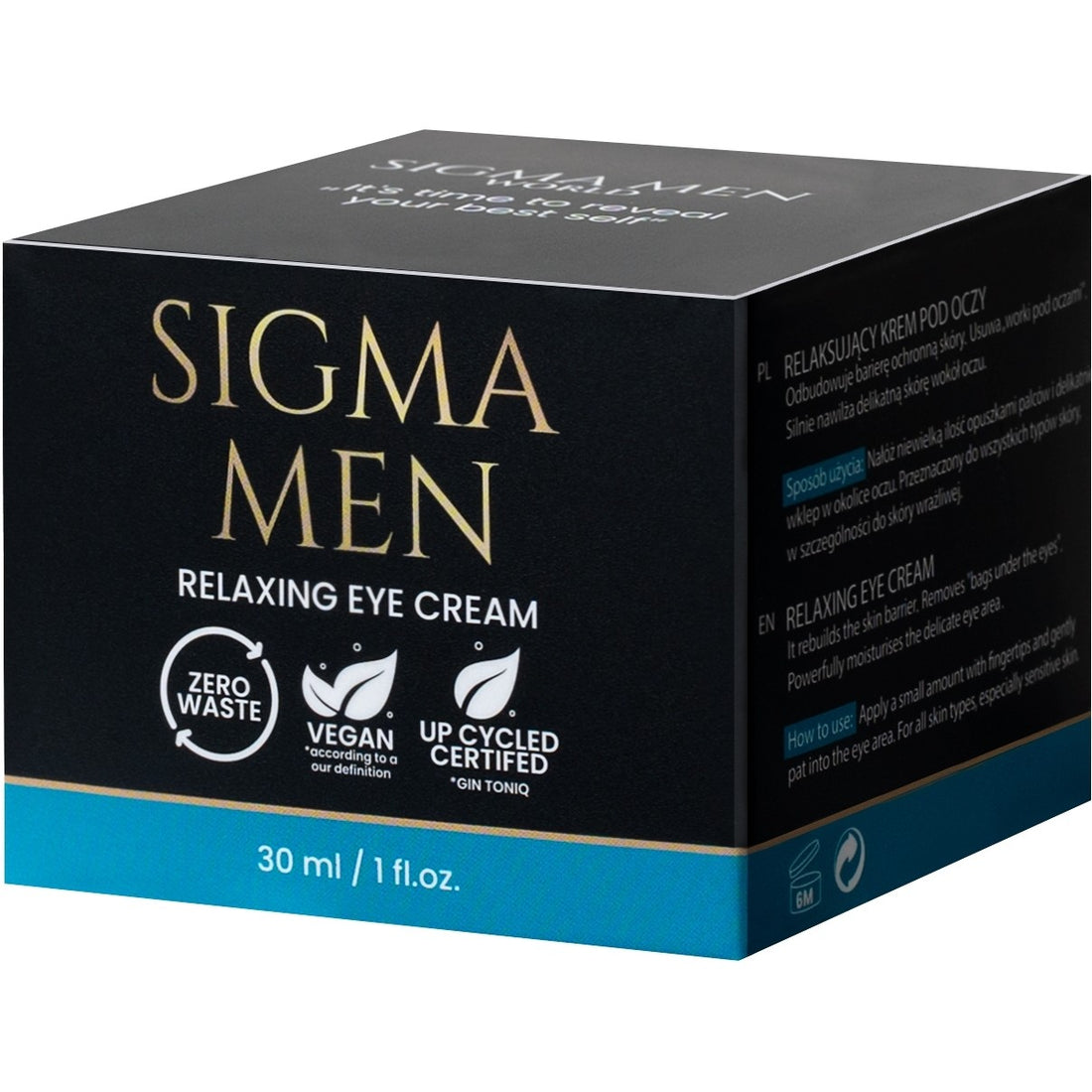 Sigma Men Crema contorno occhi rilassante 30 ml — Κρέμα ματιών για άνδρες