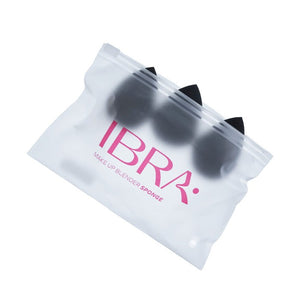 Ibra Make Up Blender Sponge Nero 3 pz — Sada make-up houbiček