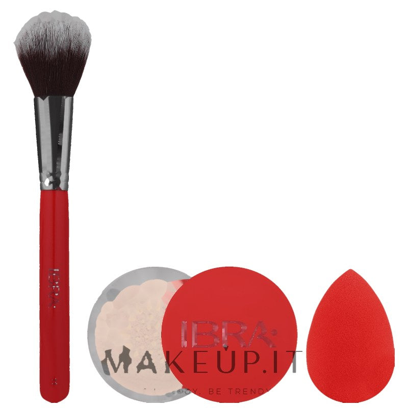 Set Ibra (powder/15g + brush + sponge)