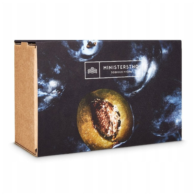 Set Ministerstwo Dobrego Mydła Plum Set (scr/300g + stick/balm/75g + butter/30ml)
