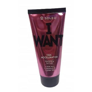 Soleo I Want 150 ml — Opalovací krém na solárium