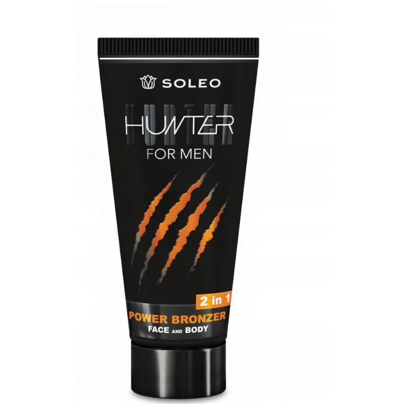 Crema abbronzante per solarium, per uomo Soleo Hunter 150 ml
