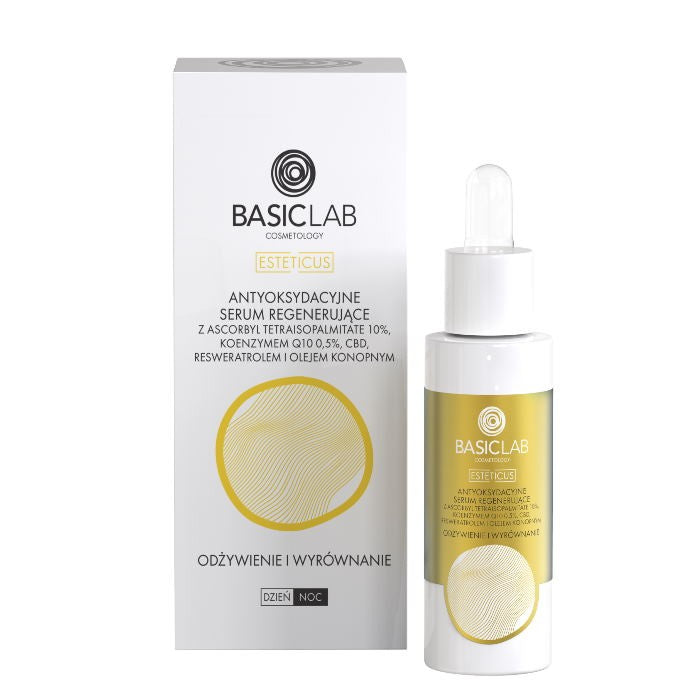 BasicLab Cosmetology Esteticus Siero rigenerante viso 30 ml