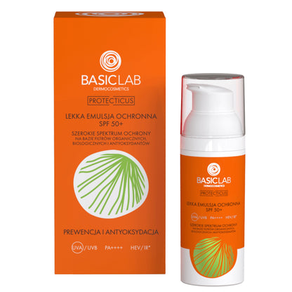 Basiclab Dermocosmetics Protecticus Emulsione Leggera SPF 50+ 50 ml — Crema Solare