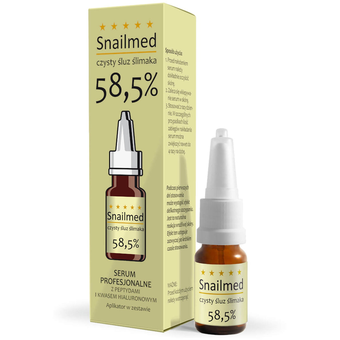 Snailmed Siero pelli mature bava di lumaca e peptidi 8 ml — Siero viso