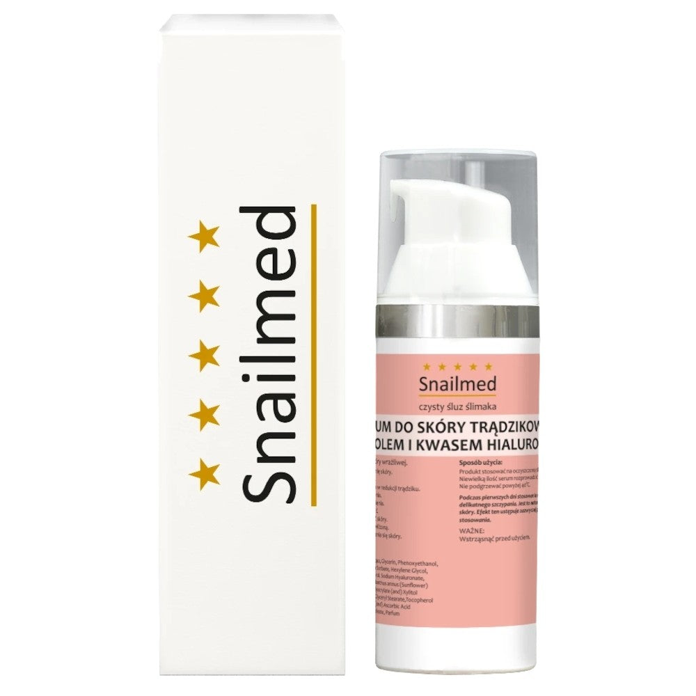 Snailmed Siero anti acne bava di lumaca e totarolo 30 ml — Siero viso