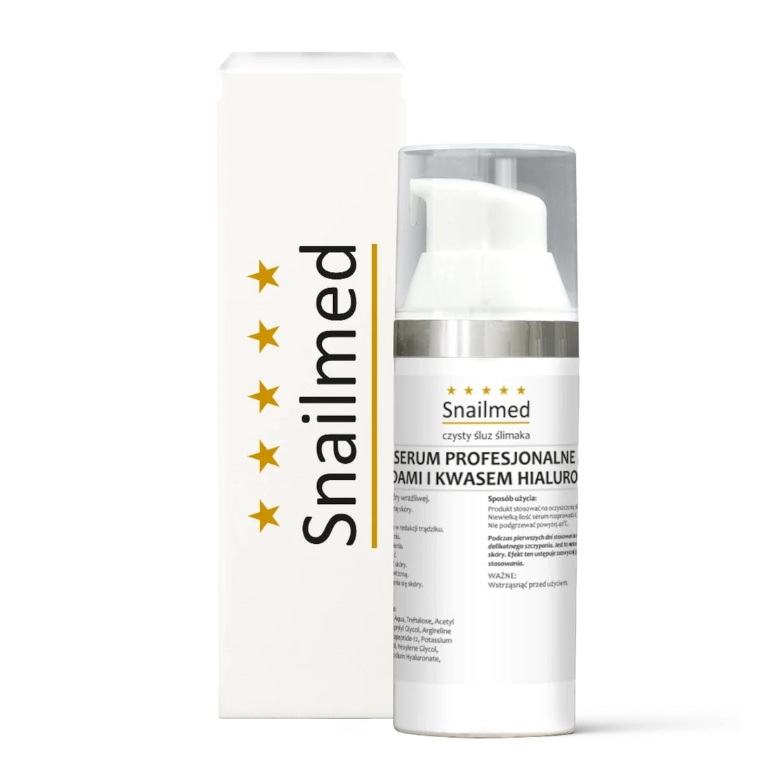 Snailmed Siero bava di lumaca e peptidi 30 ml — Siero viso