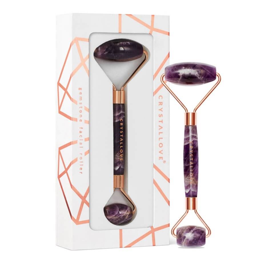 Crystallove Amethyst Roller Massaggiatore Viso
