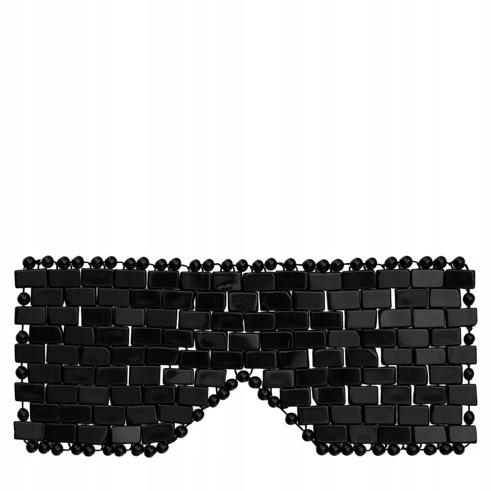 Crystallove Masque visage et corps en obsidienne noire 1 pc — Masque