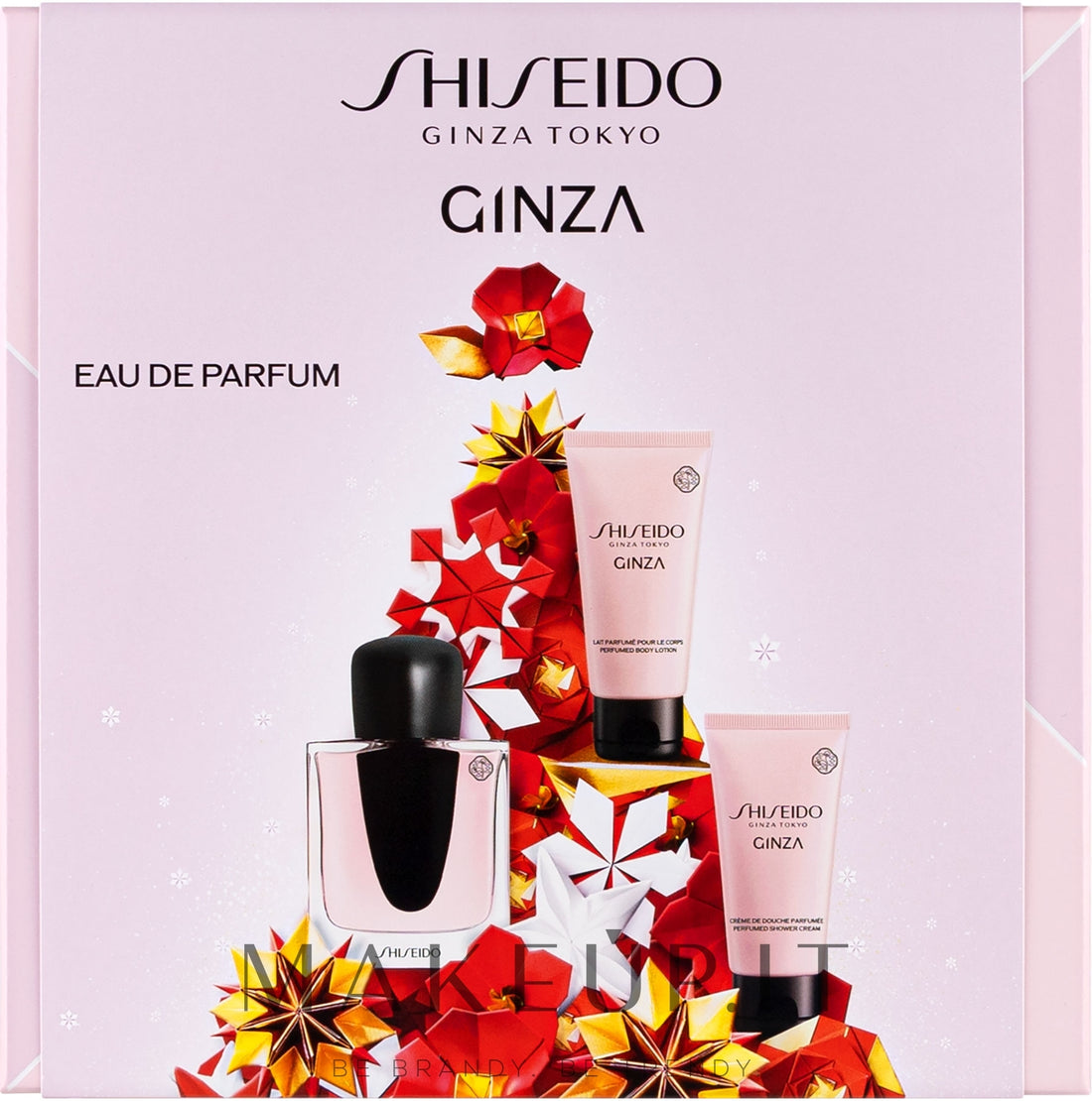 Shiseido Ginza Set (edp/50ml + b/lot/50ml + sh/cr/50ml)