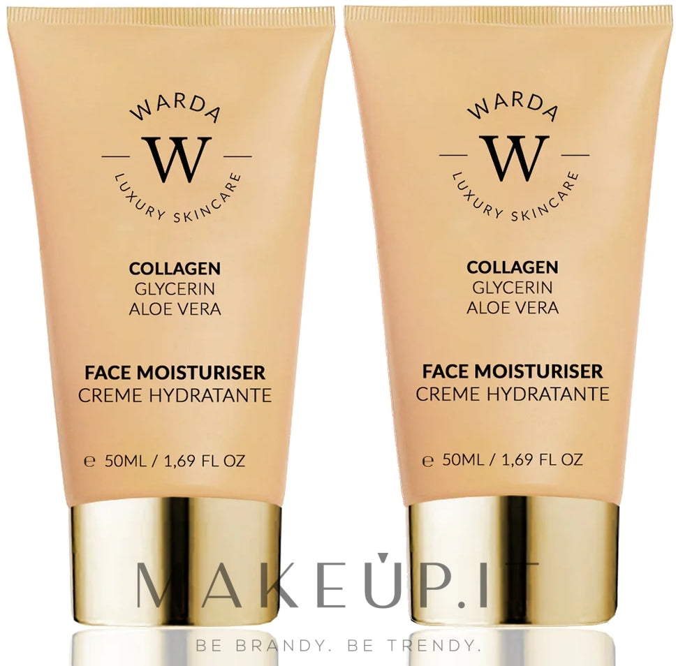 Warda Skin Lifter Boost Collagen Moisturizer — kollageenia sisältävä kasvojen kosteuttaja 2x50 ml