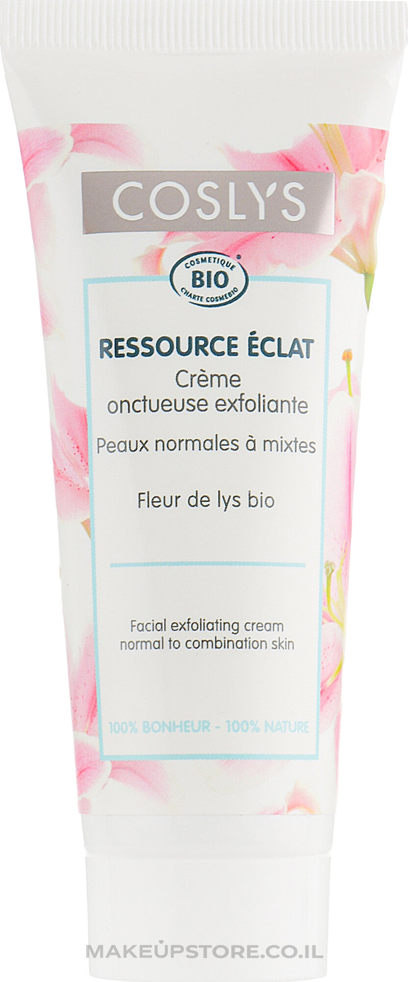 Coslys Crema viso esfoliante estratto di giglio 75 ml — Crema viso esfoliante