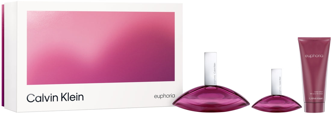 Calvin Klein Euphoria Trio Gift Set (edp/100ml + edp/30ml + b/l100ml)