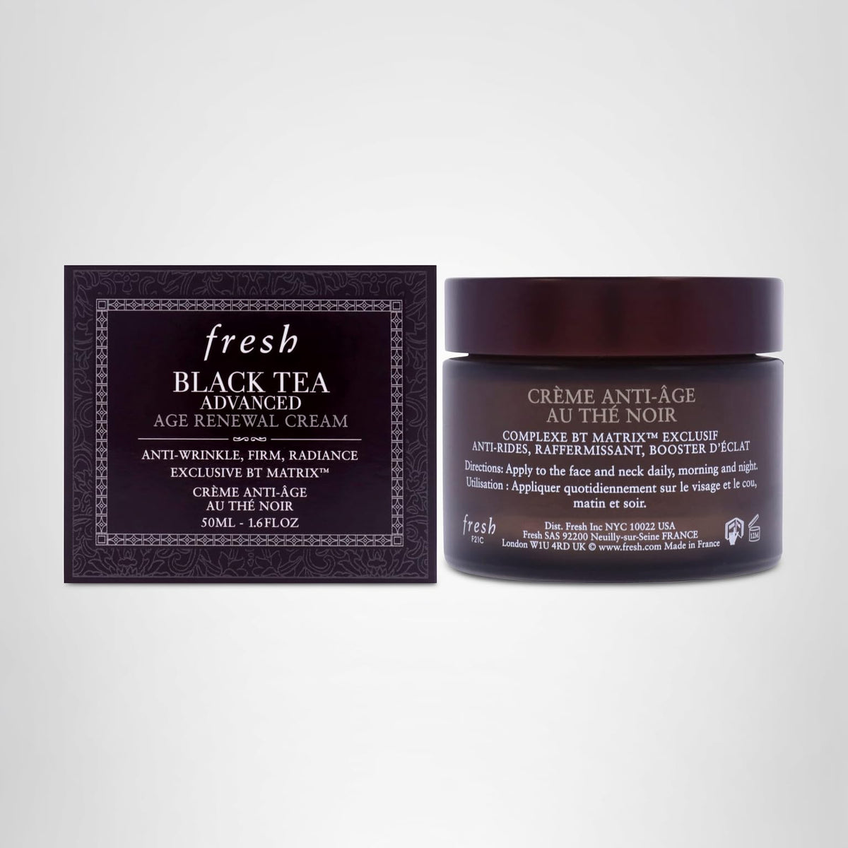 Fresh Tè Nero Fresco Crema Rinnovamento 50 ml