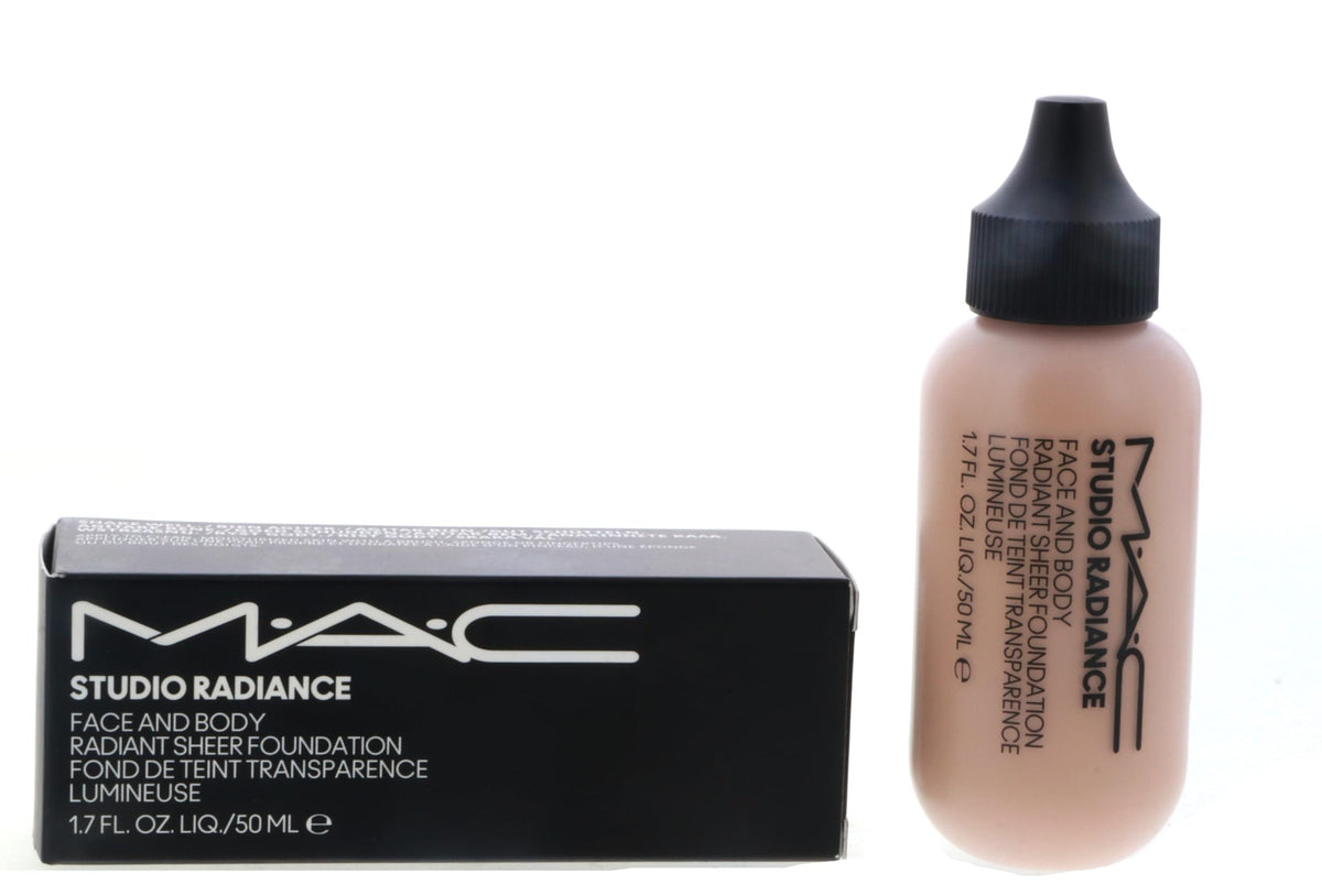 MAC Cosmetics Studio Radiance Face and Body Foundation 50 ml — fondotinta sheer luminoso N2
