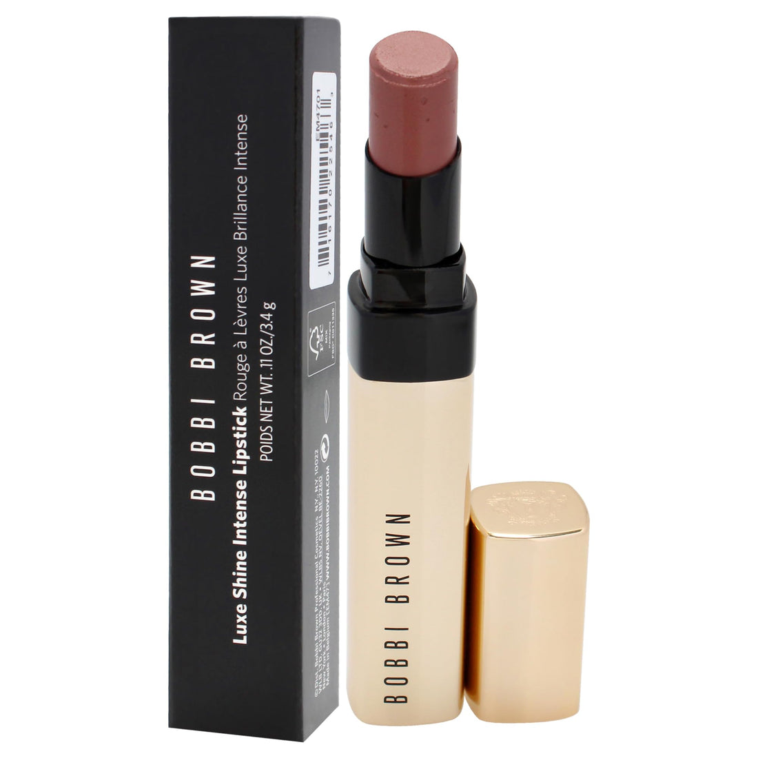 Bobbi Brown Luxe Shine Intense Verità Nuda 3,4 g — Rossetto Lucido
