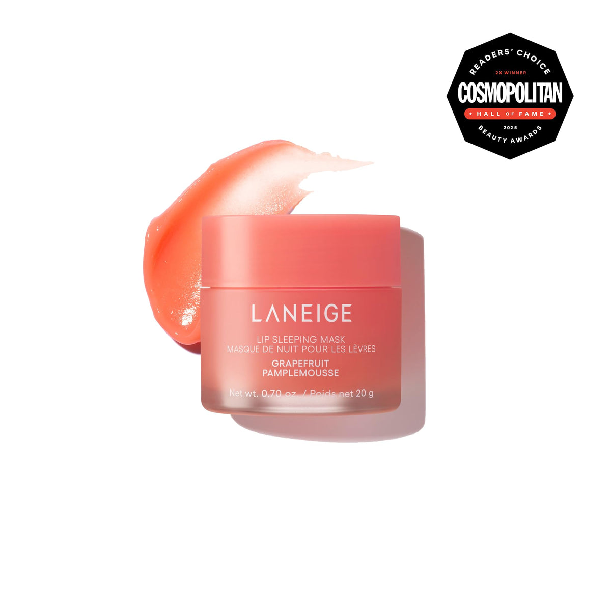 Laneige Maschera labbra notte al pompelmo 20 g — Maschera labbra