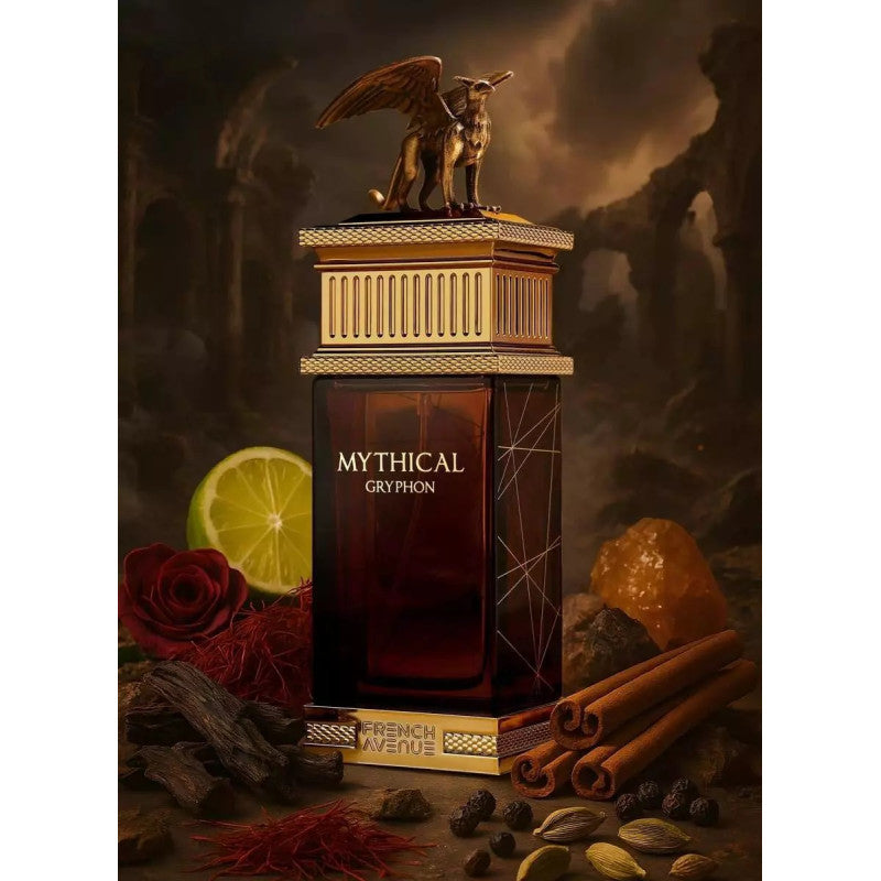 French avenue Mitico Gryphon, eau de parfum, per uomo, 100 ml