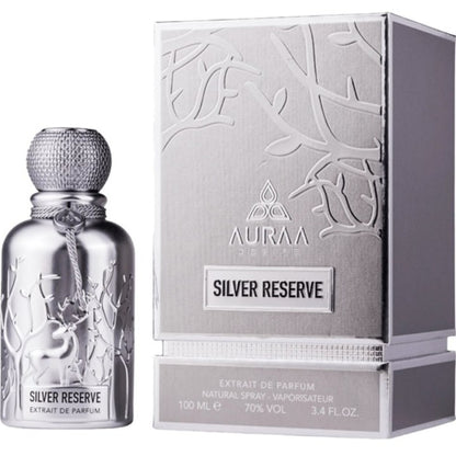 Auraa Desire Silver Reserve Estratto Profumo Uomo 100 ml — Profumo