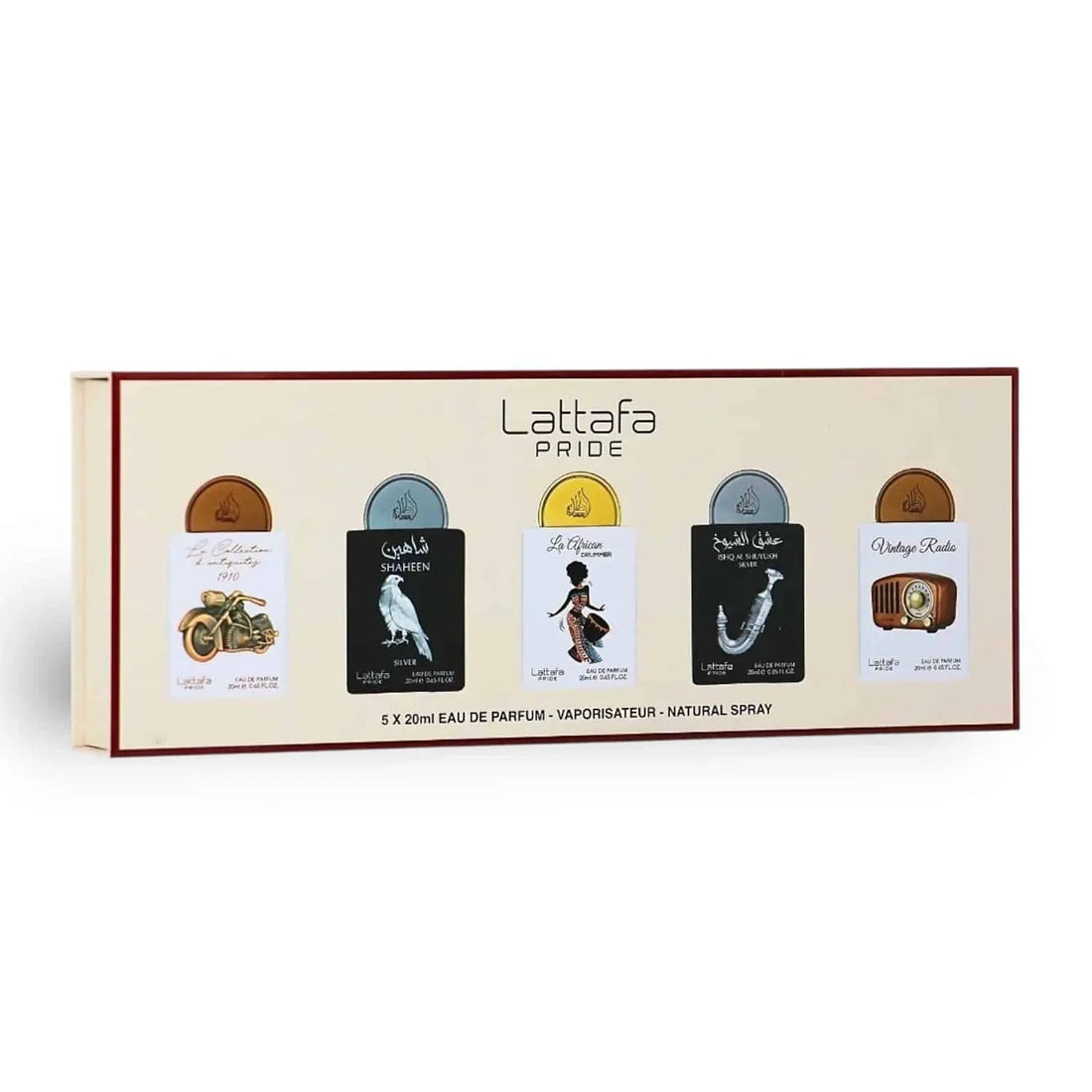 Lattafa Pride Collection Cofanetto Eau de Parfum 5 x 20 ml — Cofanetto profumi