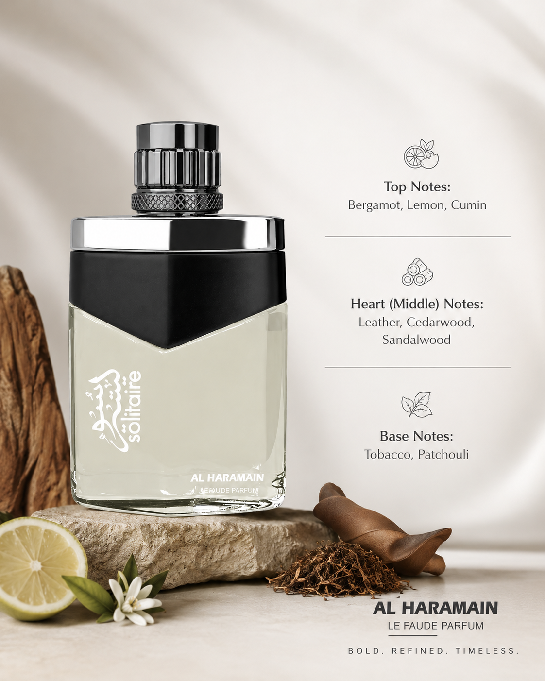 Al Haramain Solitaire 85 ml — Eau de Parfum
