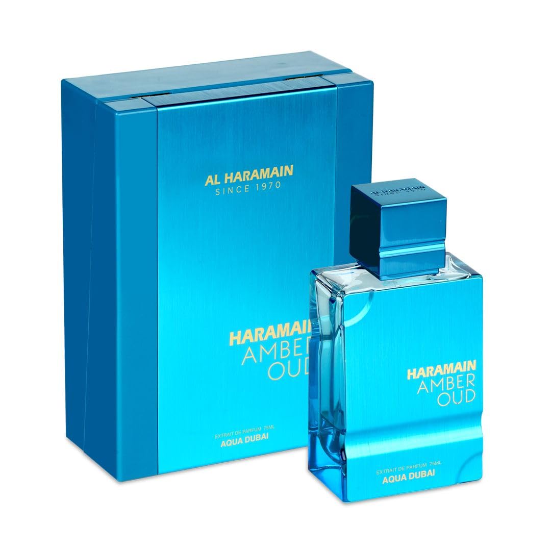 Al Haramain Ambra Oud Aqua Dubai 75 ml Unisex — Extrait de Parfum