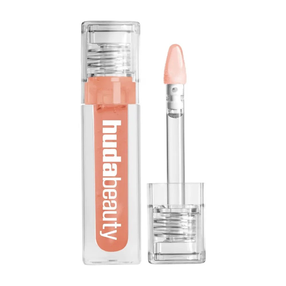 Huda Beauty Faux Filler Jelly Olio labbra Peach — زيت شفاه