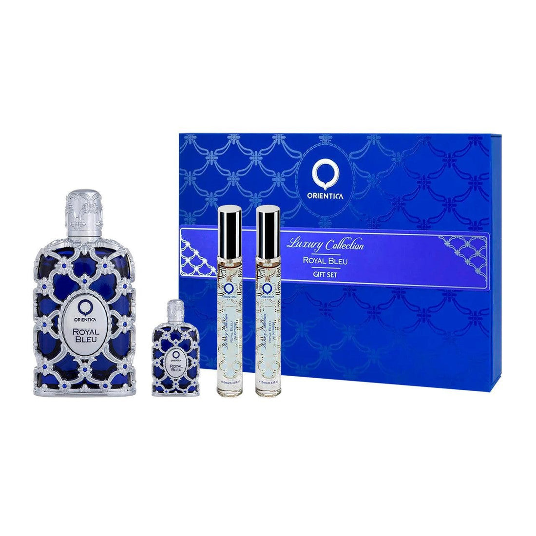 Orientica Luxury Collection Royal Bleu Cofanetto Eau de Parfum Unisex 80 + 7,5 + 2x10 ml