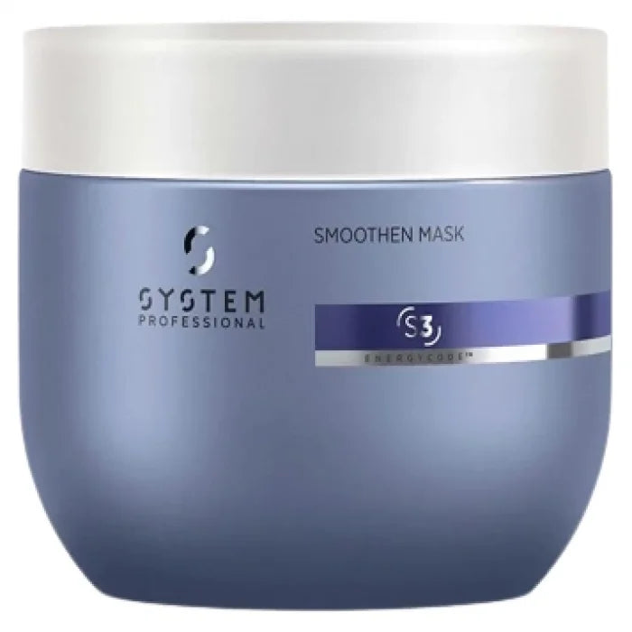 Maschera-trattamento per capelli ingestibili System Professional Lipidcode Smoothen Mask S3 400 ml