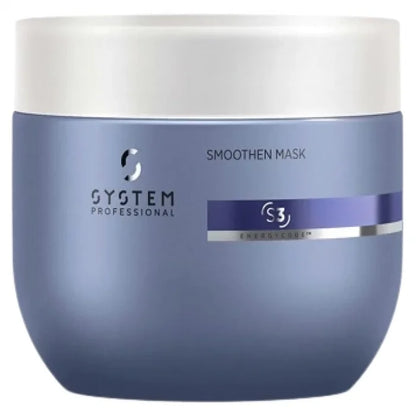 Maschera-trattamento per capelli ingestibili System Professional Lipidcode Smoothen Mask S3 400 ml