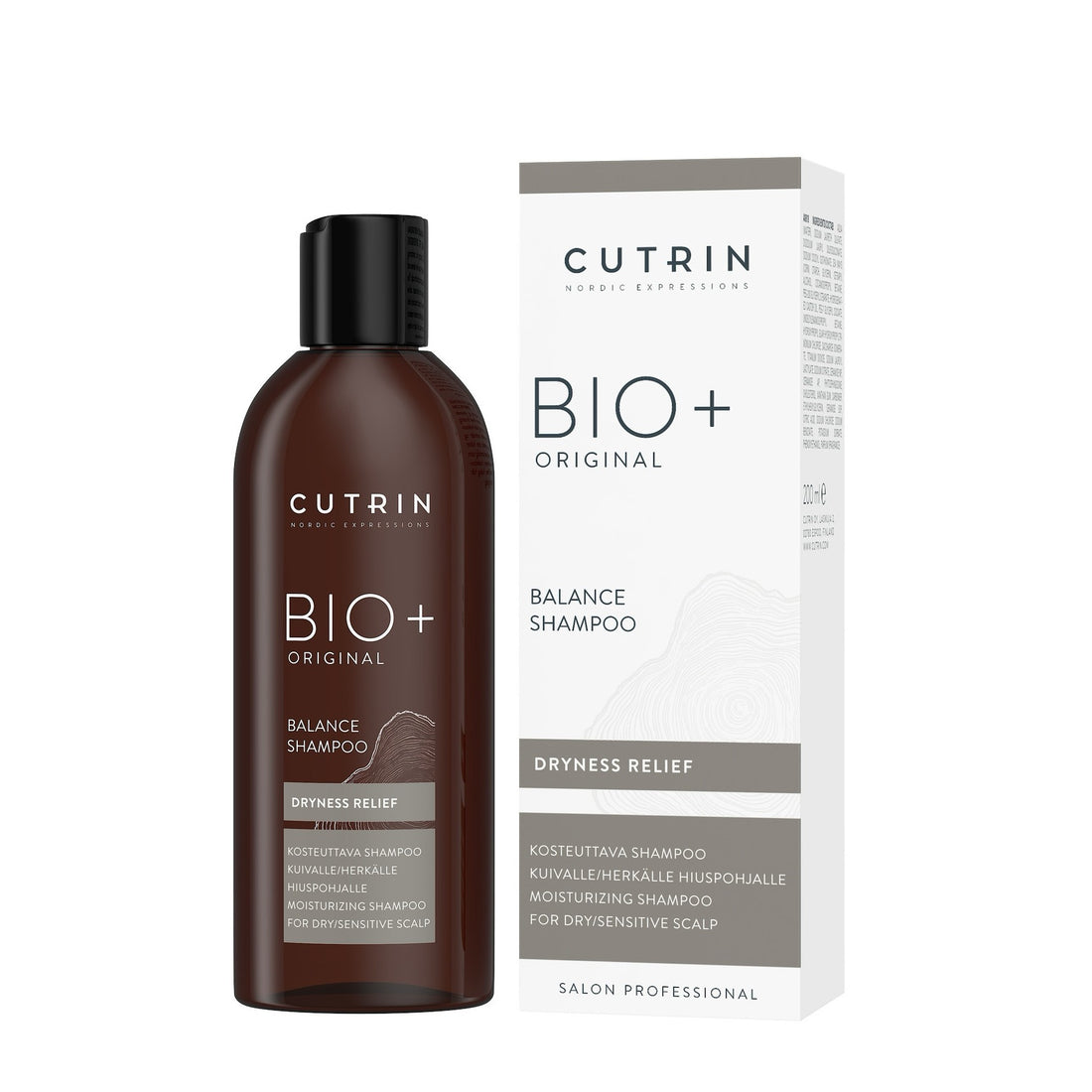 Cutrin Bio+ Original Balance Shampoo 200 ml — Shampoo riequilibrante
