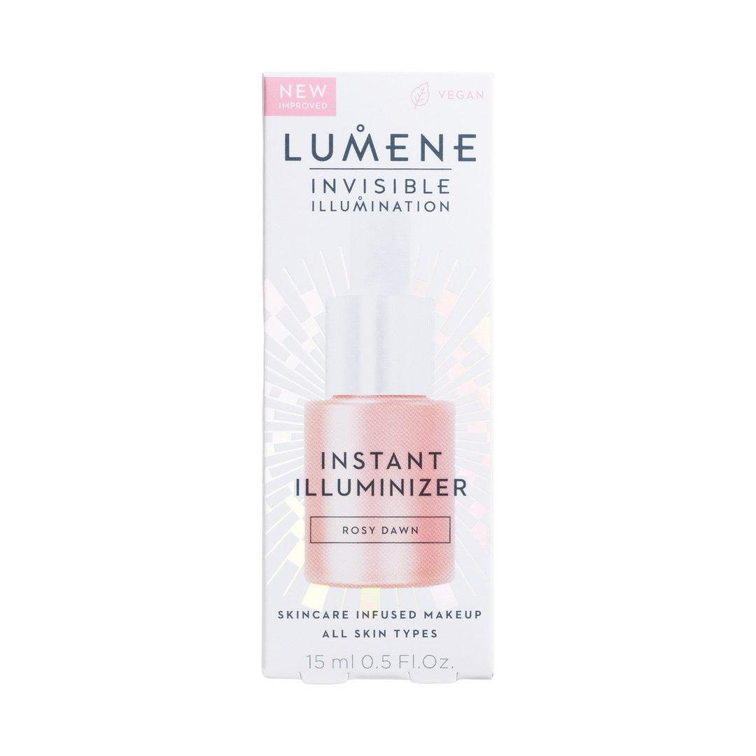 Lumene Invisible Instant Illuminizer Rosy Dawn 30 ml — Iluminador líquido para rosto