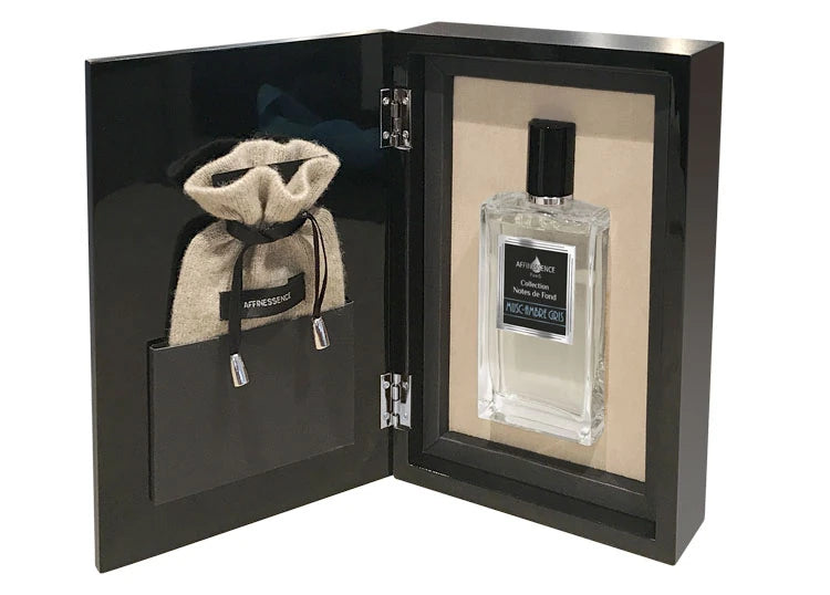 Affinessence Musc Ambre Gris Eau de Parfum 100 ml dans un coffret noir