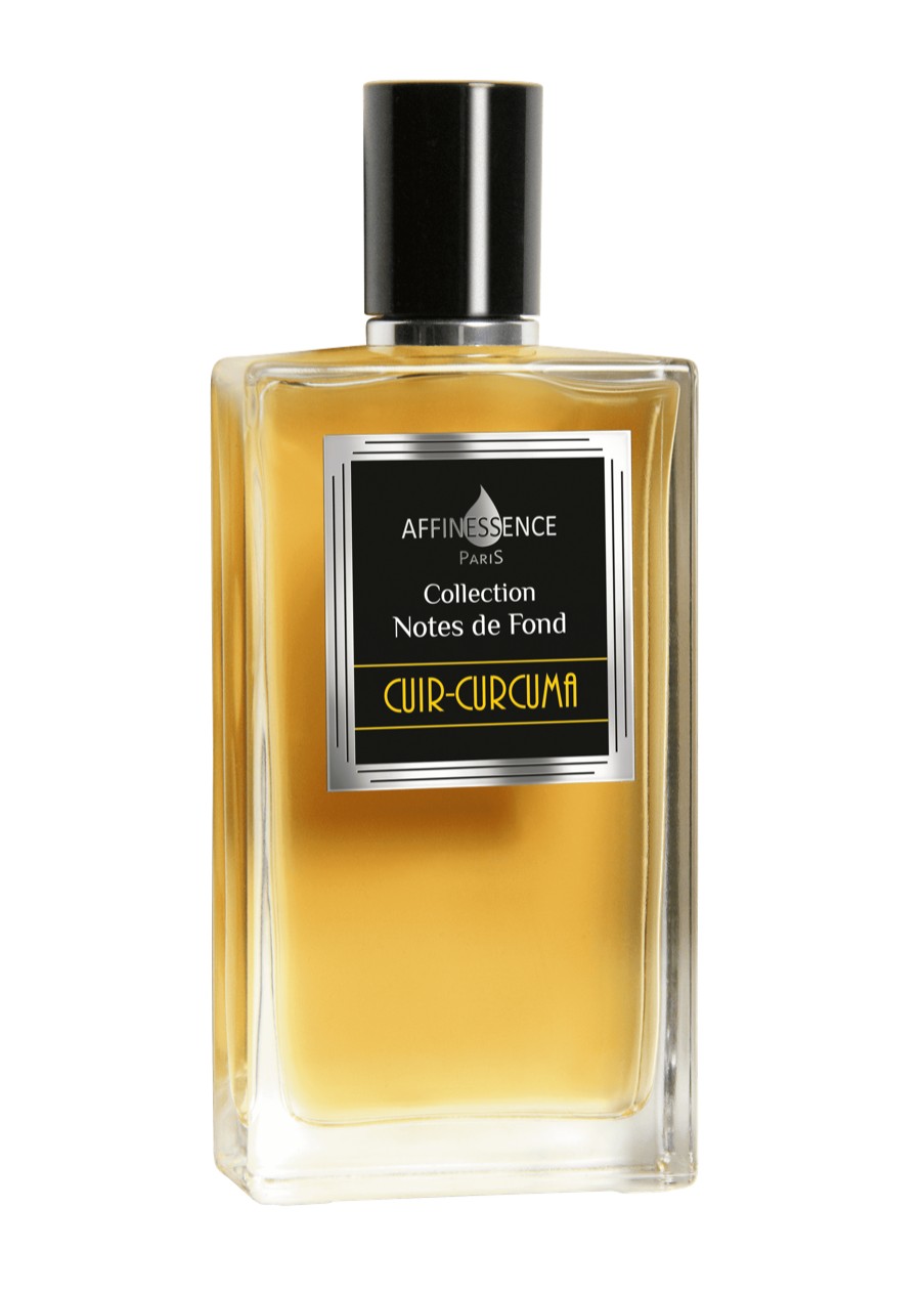 Affinessence Cuir Curcuma Eau de Parfum 100 ml mustassa laatikossa