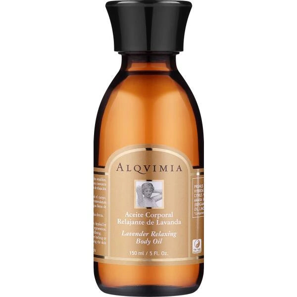 Alqvimia Huile corporelle relaxante à la lavande 150ml