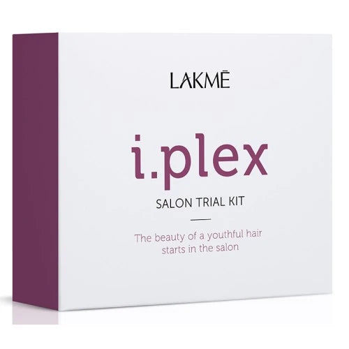 検査キット Lakme I.Plex: プレミアム ボンド 100 ml、ケラテック I.パワー 2x100 ml、ディスペンサー、使用ガイドライン