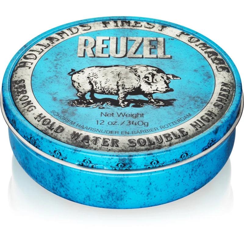 Reuzel Blue pomade strong hold high shine 340 g