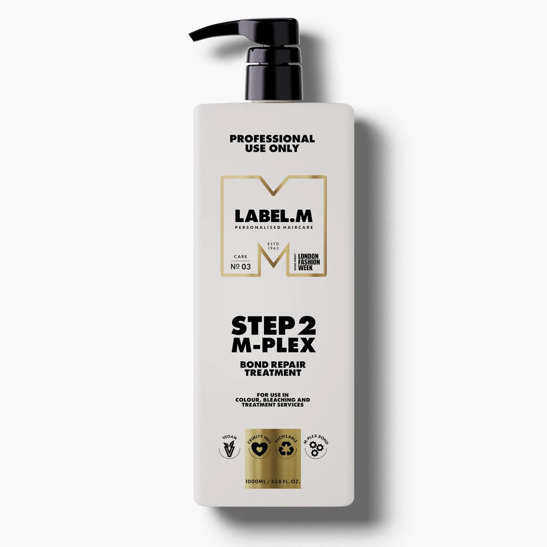 Label.m M-Plex ステップ 2 リペア トリートメント フェーズ 1000 ml