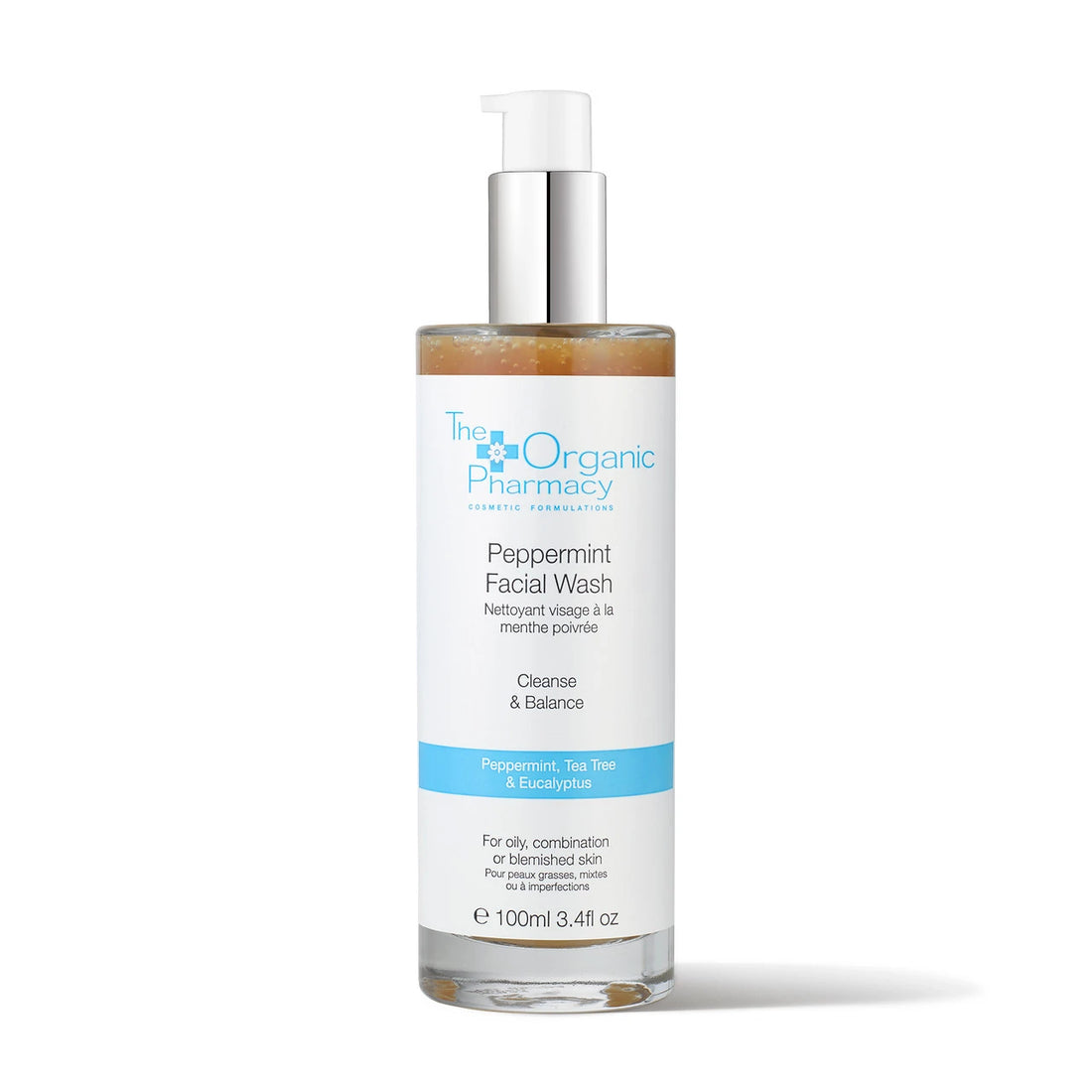 The Organic Pharmacy Peppermint Facial Cleanser 100ml