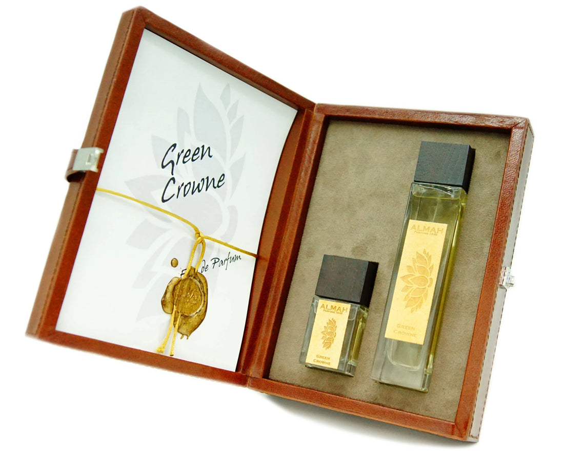 Almah Green Crowne Eau de Parfum sett 100 ml + 30 ml